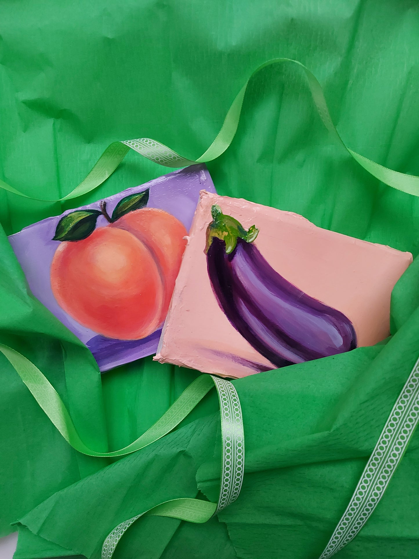 Peach and Eggplant