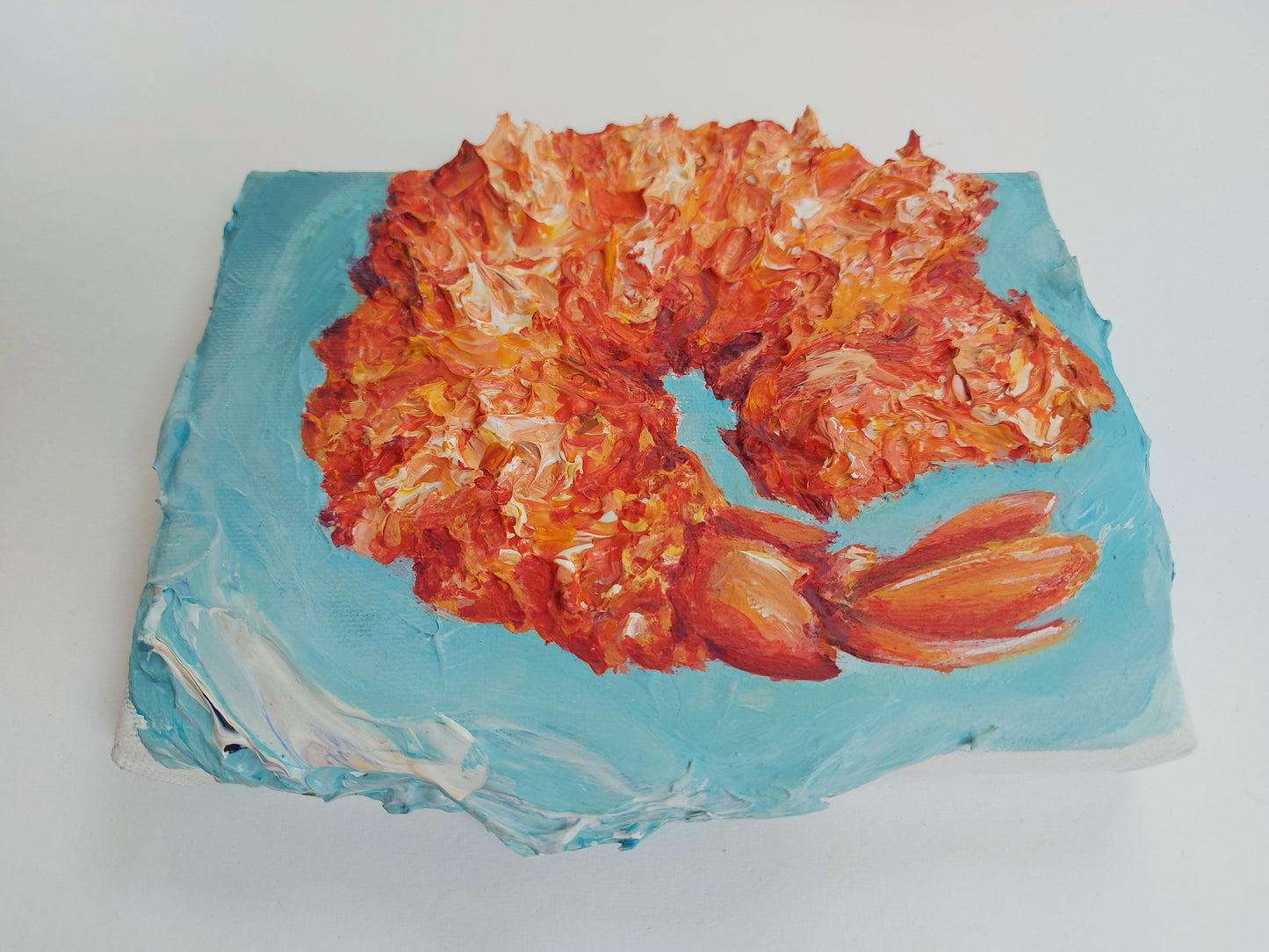 Tempura shrimp 🍤, 'snack emoji' series