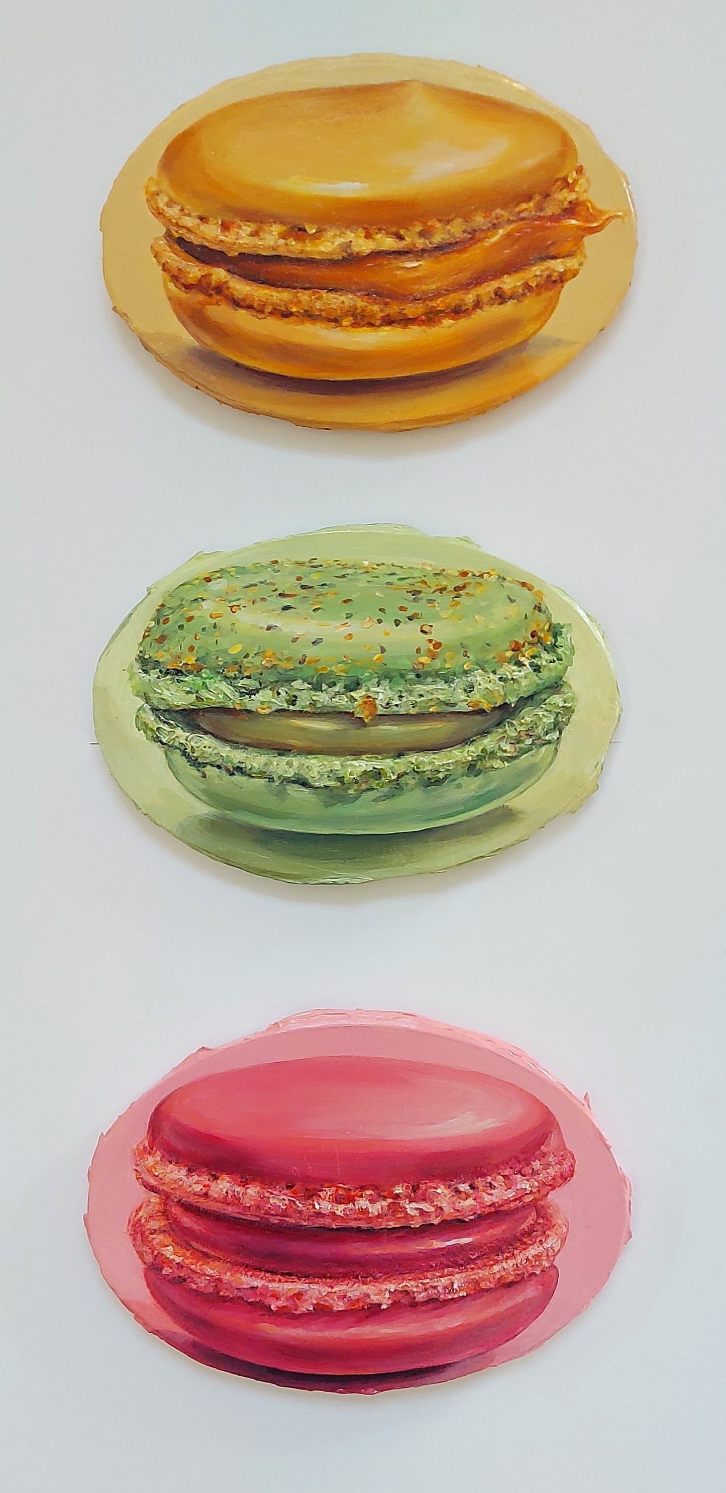 Macarons serie van 3
